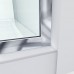 DreamLine Linea Two Individual Frameless Shower Screens 34 in. and 30 in. W x 72 in. H  Open Entry Design in Satin Black - SHDR-3230342-09 - B07H6R963Q